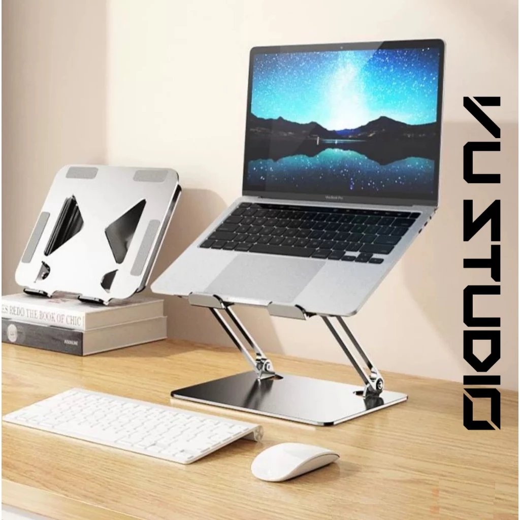Giá đỡ nâng cao laptop hợp kim cho macbook, máy tính bảng iPad, chống mỏi cổ vai gáy L306
