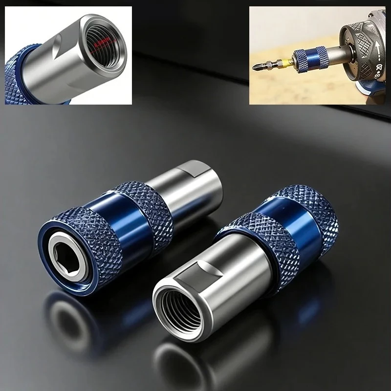 Bộ chuyển đổi khoan sang tuốc nơ vít Hex Shank M10 Công cụ chuyển đổi đa năng ổ cắm máy khoan cầm tay đa chức năng JS