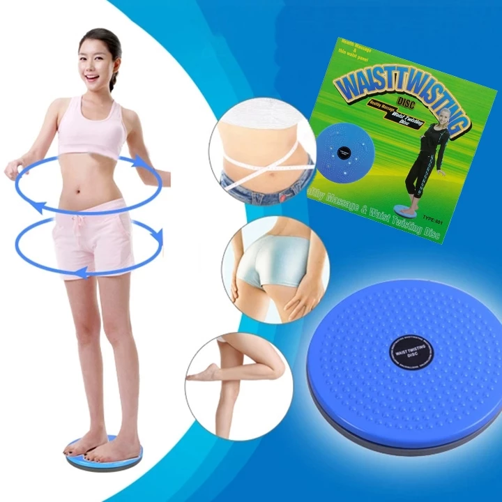Đĩa xoay eo tập thể dục tại nhà bàn xoay giảm mỡ bụng eo thon săn chắc toàn thân có hạt massage