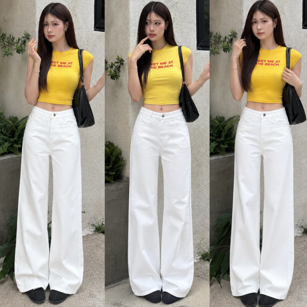 Quần KAKI Nữ Ống Suông Rộng  MIAA  Chất Vải Dày Dặn phong cách ulzzang Hàn Quốc, quần suông kaki nữ cạp cao đủ size