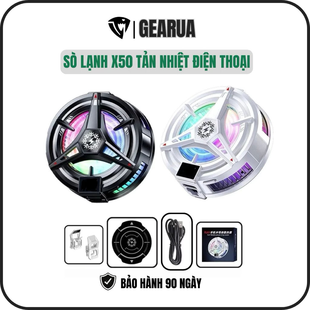 Sò Lạnh X50 Pro Đóng Băng Làm Mát Điện Thoại