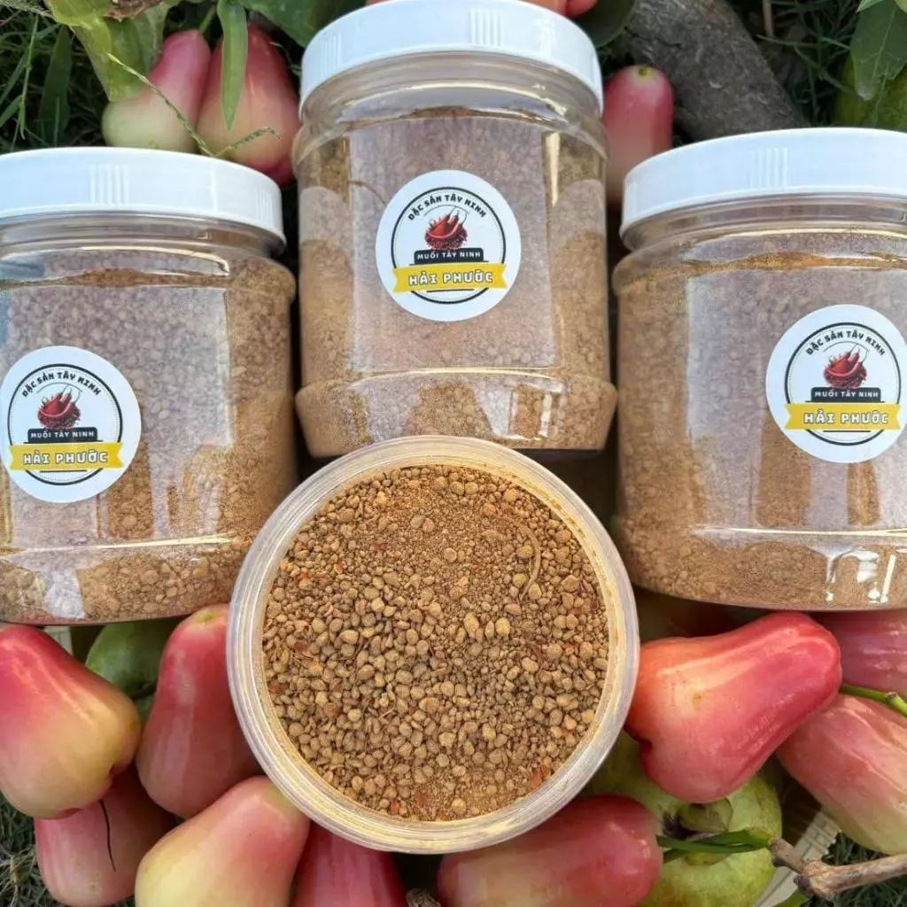 ( A1) Muối Sặc Thượng Hạng Hải Phước - Đặc Sản Tây Ninh Chính Gốc, Muối Chấm Trái Cây, Hải Sản, Chay Mặn Đều Dùng Được