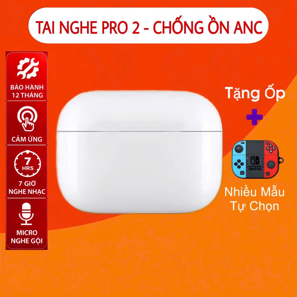 Tai Nghe Không Dây Bluetooth Pro 2 Bass Căng Chống Ồn Định Vị Google Map Đổi…