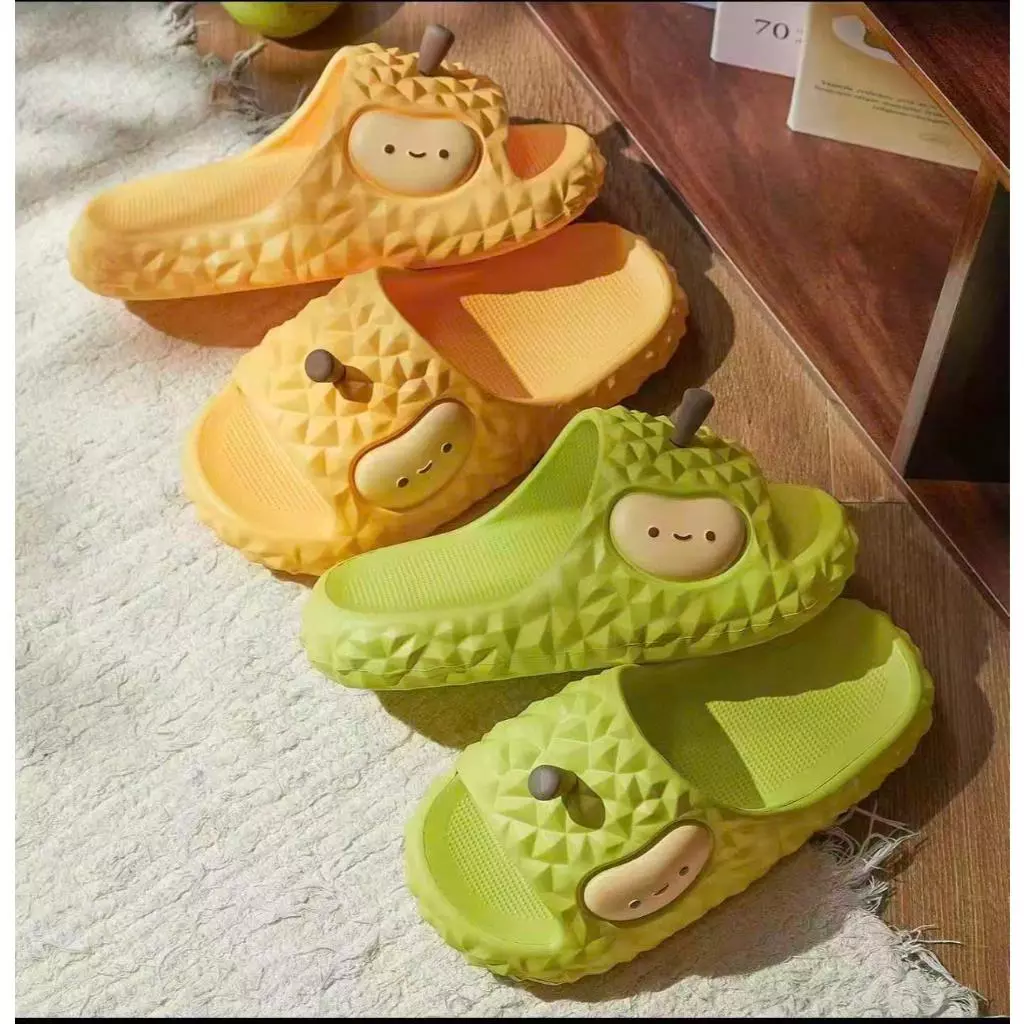 Dép sầu riêng cute chất liệu EVA cao cấp phù hợp đi chơi, đi trong nhà - Lù Store -203