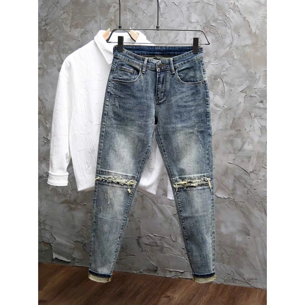 Dòng Vip Cao Cấp _ Quần Jean Nam Mẫu Mới Vải Dày Mượt Mát Đẹp Co Giãn Tốt QJN AA 2006