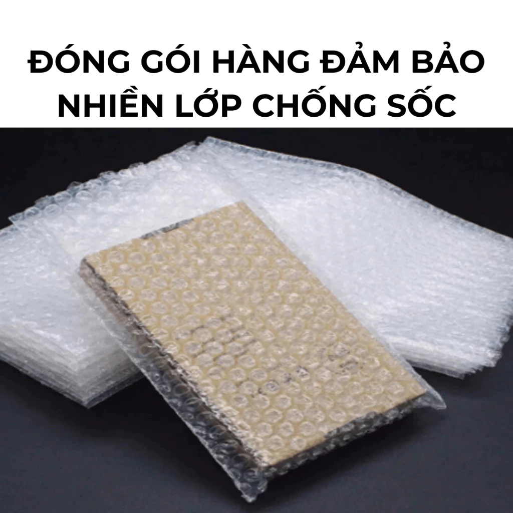 (HÀNG TẶNG KÈM - KHÔNG BÁN) Đóng gói hàng nhiều lớp chống sốc, chống bể móp méo