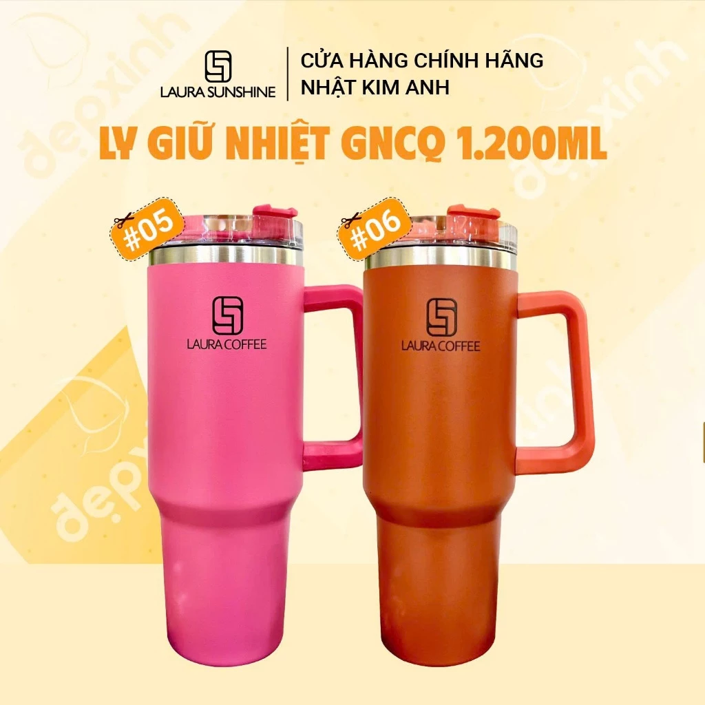 Ly giữ nhiệt Laura Coffee GNCQ 1200ml