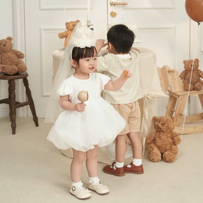 Váy Công Chúa, Váy Dạ Hội Xinh Yêu Obebi Bồng Bềnh Đáng Yêu Cho Bé Gái Từ 8 - 22kg V75