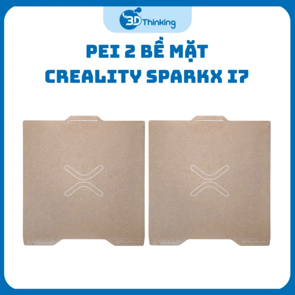 Bàn In PEI 2 Mặt SparkX i7 - Chính Hãng Creality