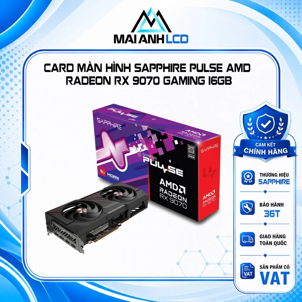 Ảnh sản phẩm: Radeon RX 9070 16GB