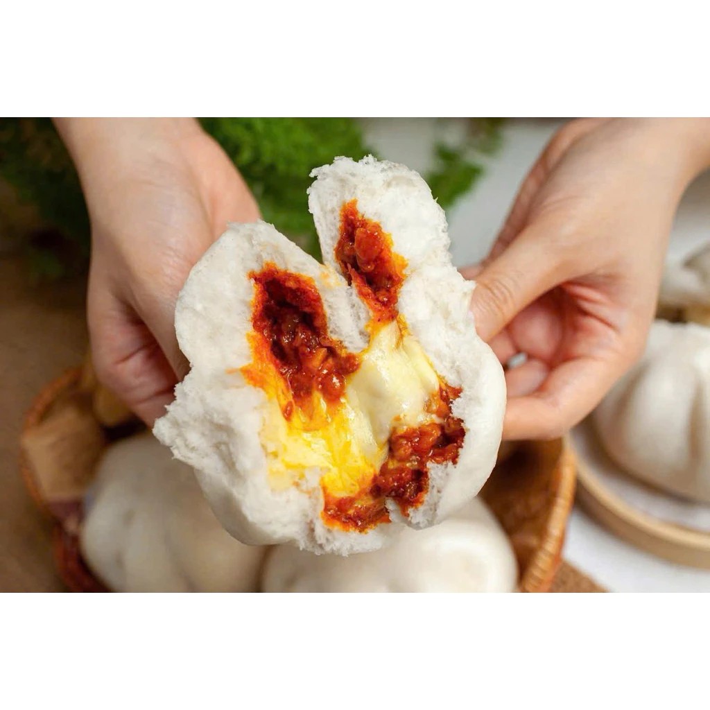 <HOẢ TỐC SG> Set Bánh bao Mini Xá Xíu Phomai Siêu Ngon