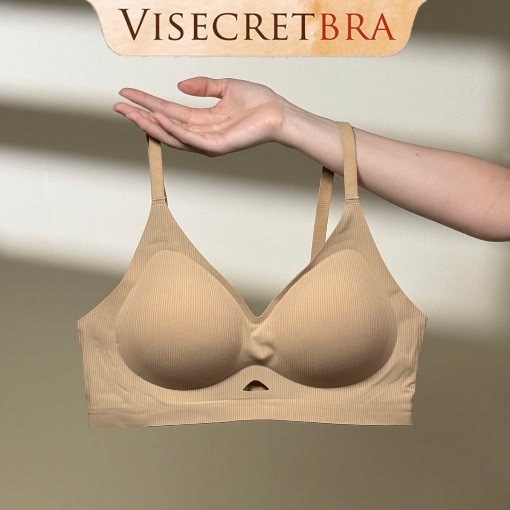 DEAL SAM - 241050 -- VISECRETBRA Áo Ngực Áo Lót Áo Bra Nữ Chất Su Mỏng Không…
