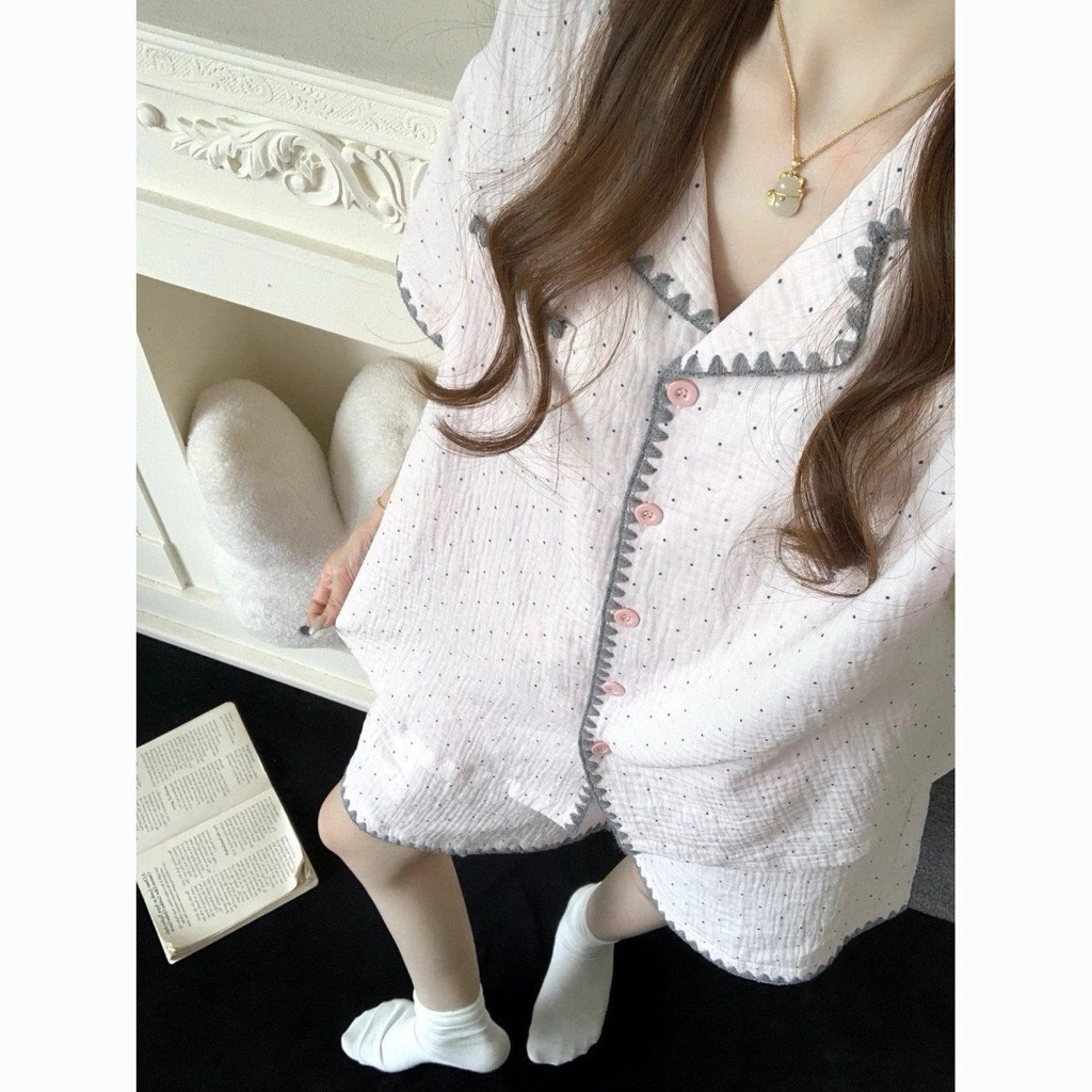 𝐘𝐮𝐫𝐢.𝐬𝐭𝐨𝐫𝐞 Bộ Ngủ Hồng Basic Form Rộng Năng Động