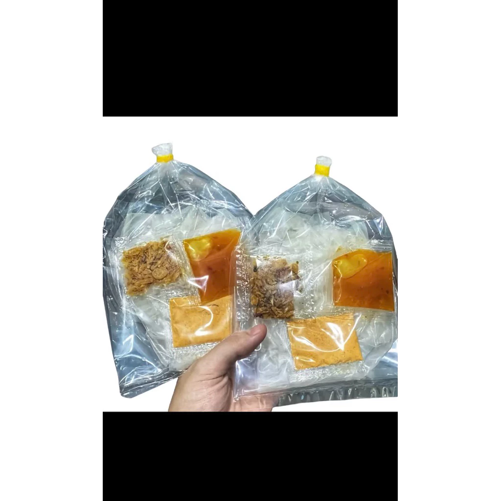 Bánh Tráng Muối béo hành phi muối sặc