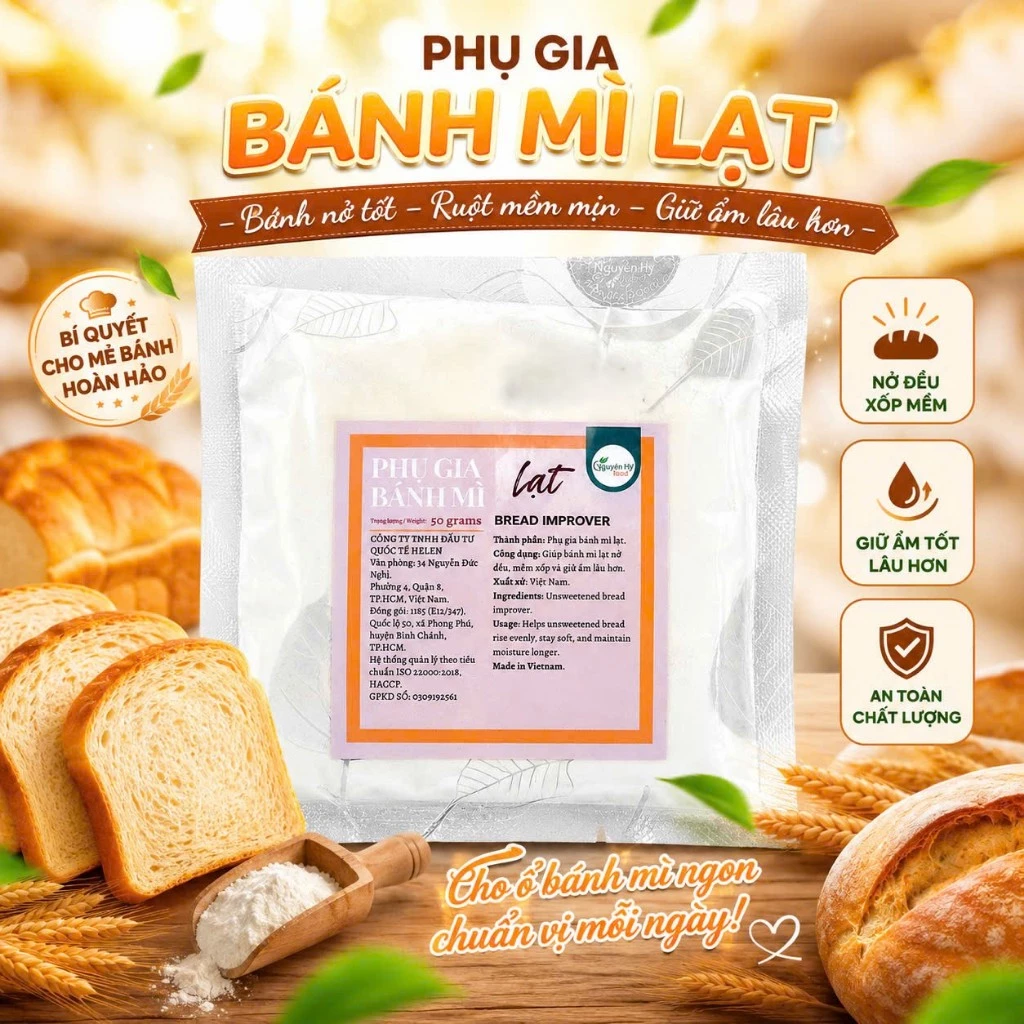 Phụ Gia Bánh Mì Lạt Mauri - 50g
