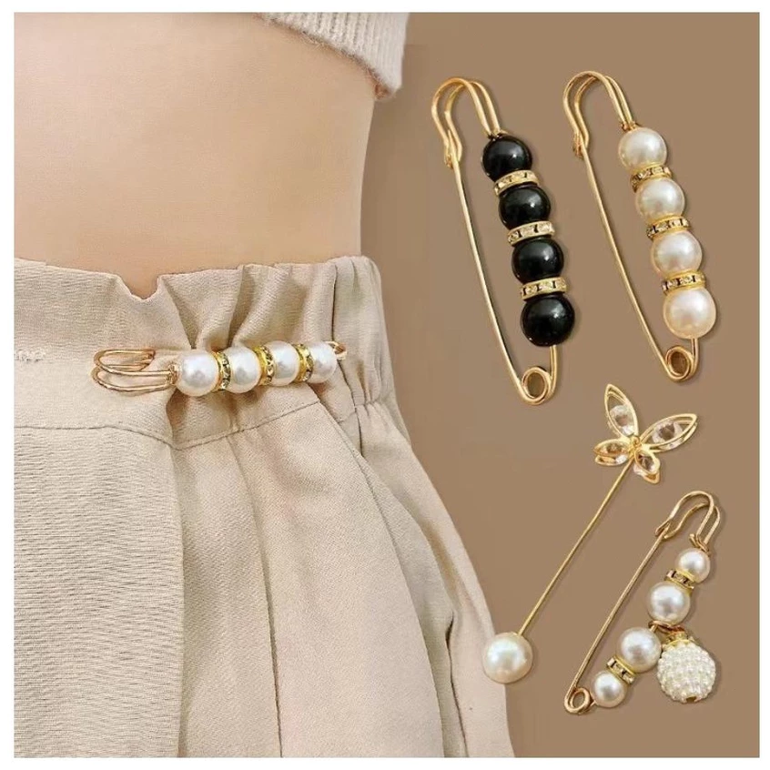 Balltest🎨Kẹp Cố Định Thắt Lưng, Ghim Siết Lưng Cài Thắt Lưng Trang Trí Quần Áo