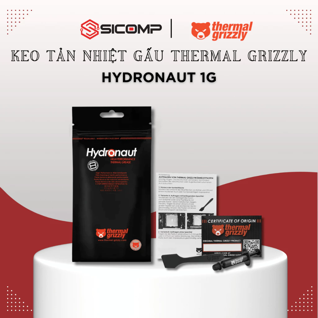 [FULL VAT] KEO TẢN NHIỆT GẤU THERMAL GRIZZLY HÀNG ĐỨC CHUẨN 100%
