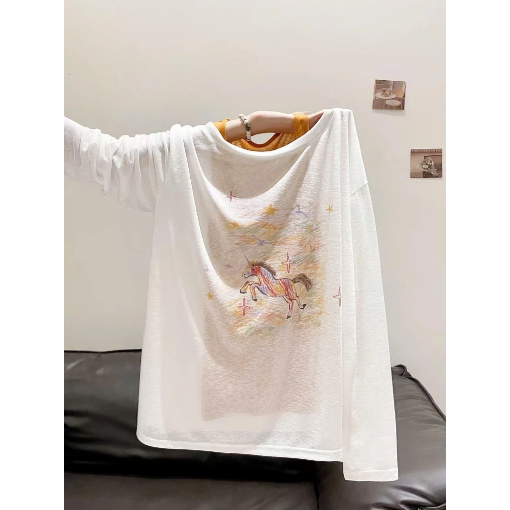 Combo 2 áo thun nữ dài tay cổ rộng + áo ba lỗ chất xược MENINA, set 2 áo nữ tay dài + áo ba lỗ mặc hè thời trang.
