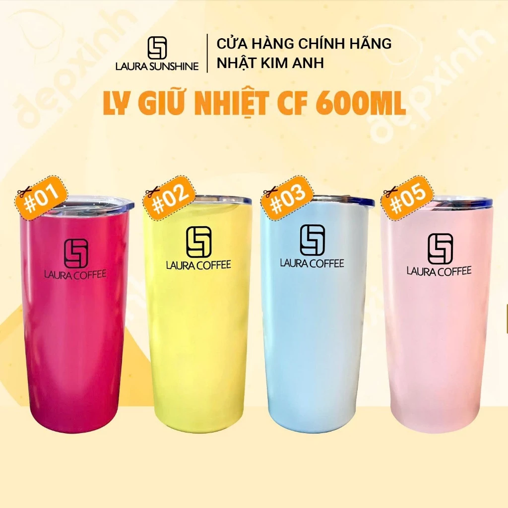 Ly giữ nhiệt Laura Coffee CF 580ml