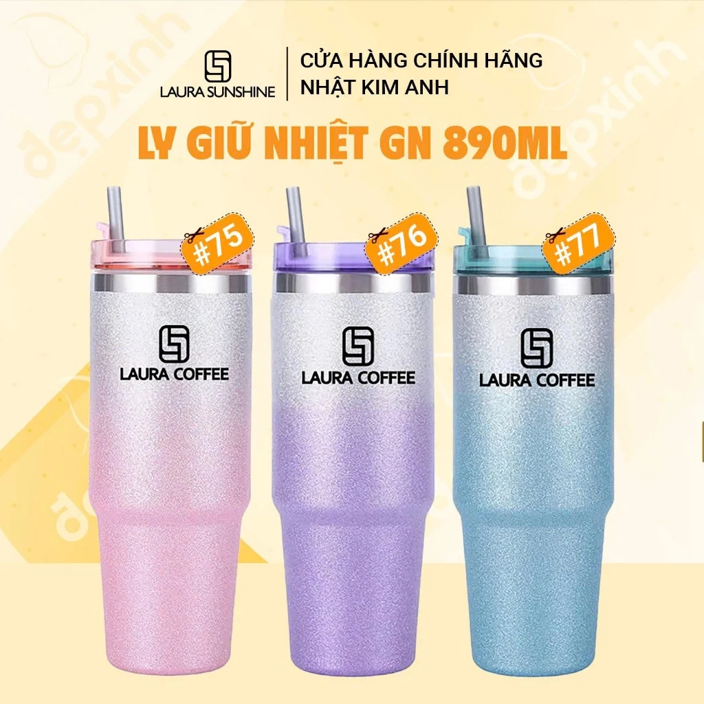 Ly giữ nhiệt Laura Coffee GN 890ml