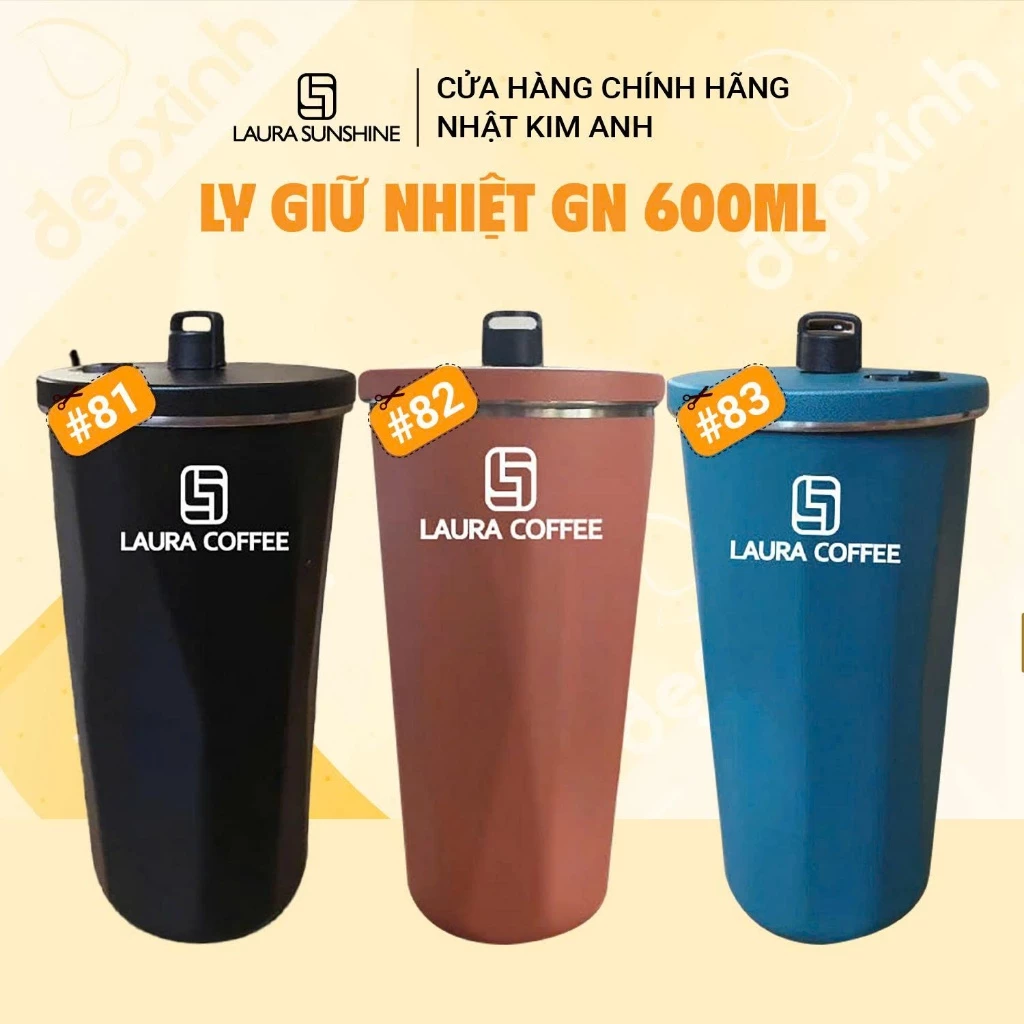 Ly giữ nhiệt Laura Coffee GN 600ml