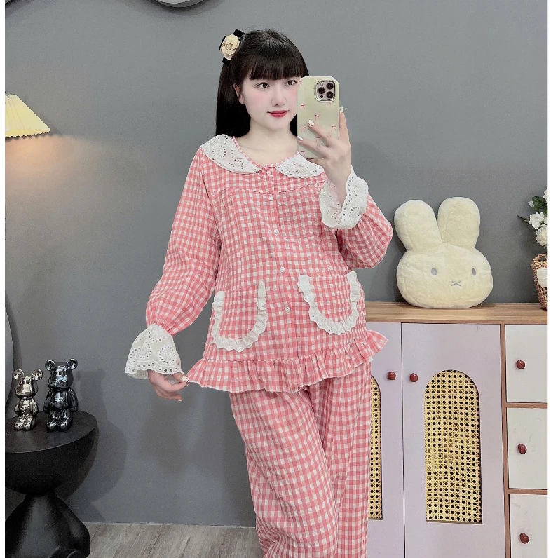 (Đủ size 45-100kg)Bộ đồ bầu và sau sinh Bigsize chất đũi lụa cực mát