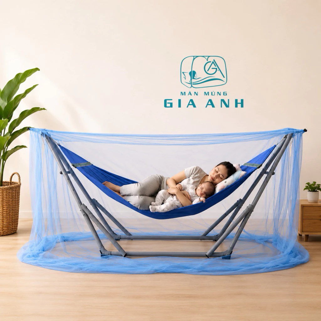 Mùng Treo Võng Lớn Thế Hệ Mới - Màn Võng Loại To Cao Cấp Gia Anh