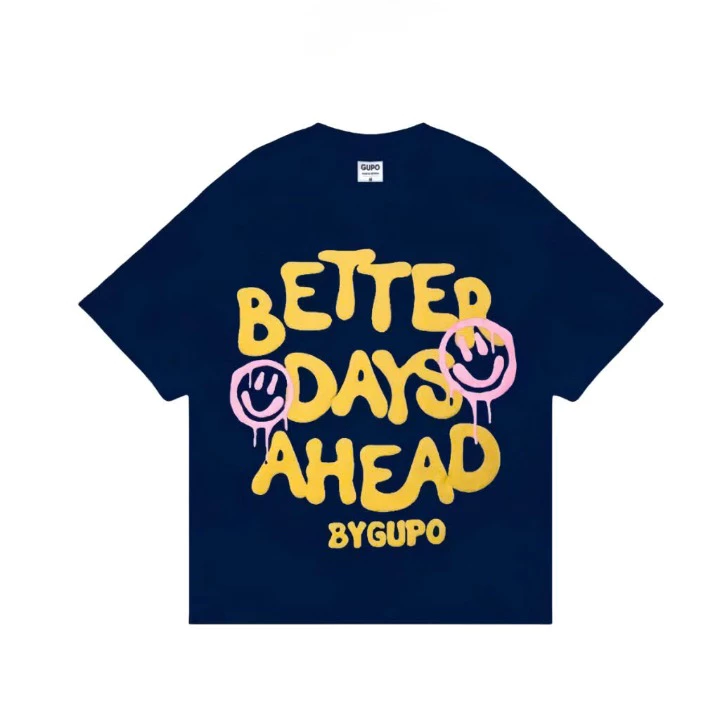 Áo thun tay lỡ unisex nam nữ BETTER, Áo phông unisex form rộng ulzzang