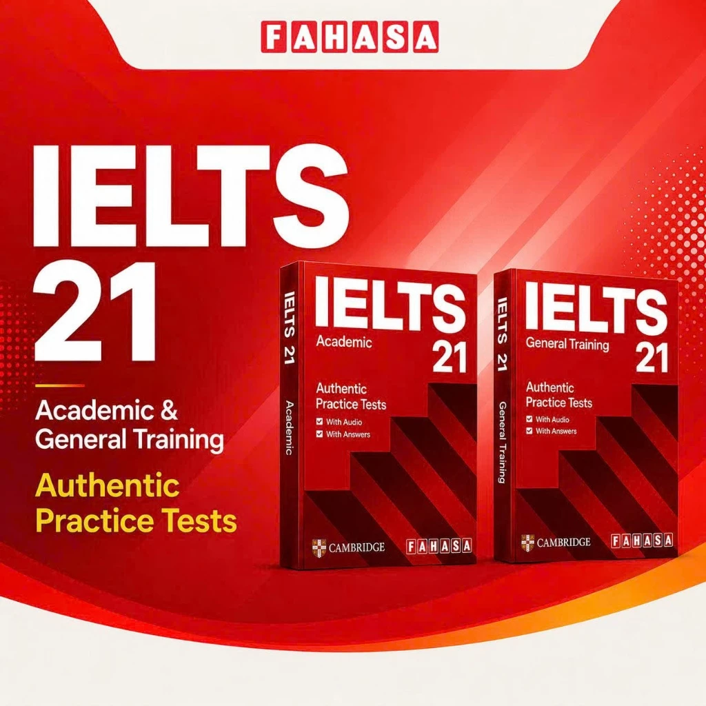 Sách Ngoại Văn - Cambridge IELTS 21 Student's Book with Answers With Digital Pack - FAHASA Edition