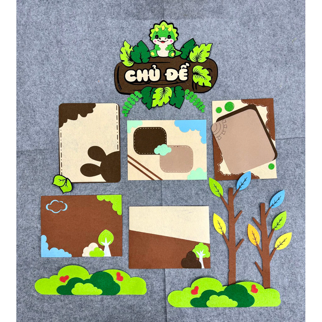 Góc chủ đề mầm non, trang trí góc chủ đề@@