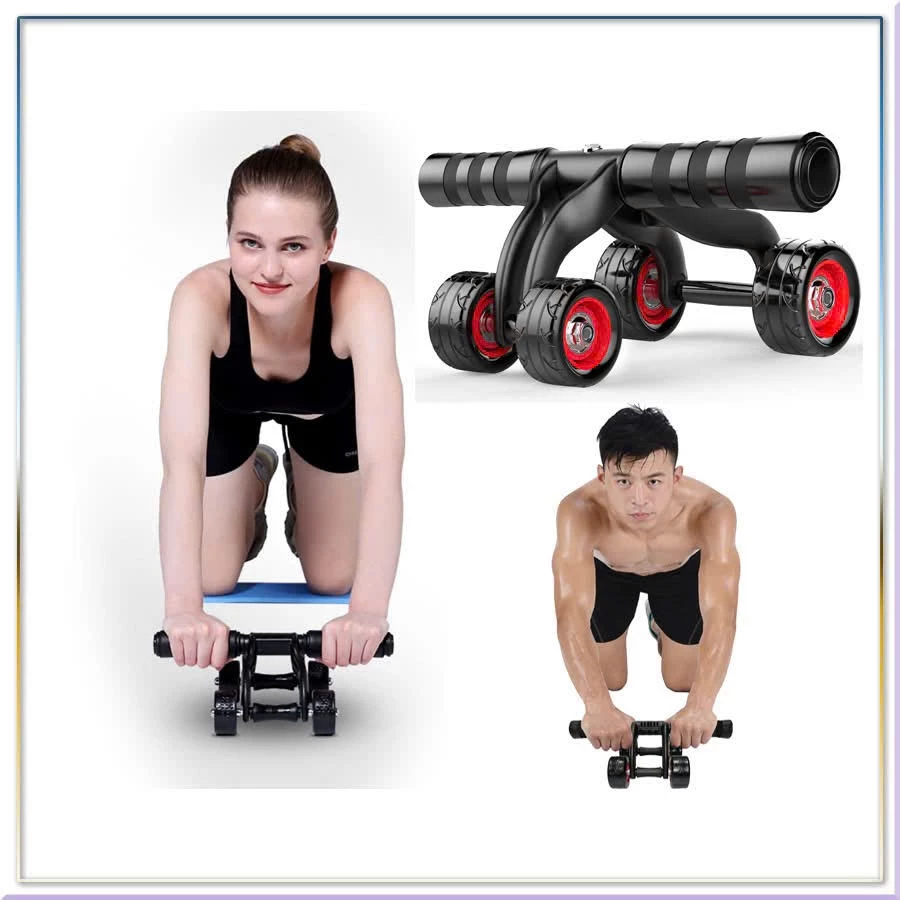 CON LĂN 4 BÁNH TẬP BỤNG – DỤNG CỤ TẬP CƠ BỤNG, TĂNG CƯỜNG SỨC MẠNH TOÀN THÂN
