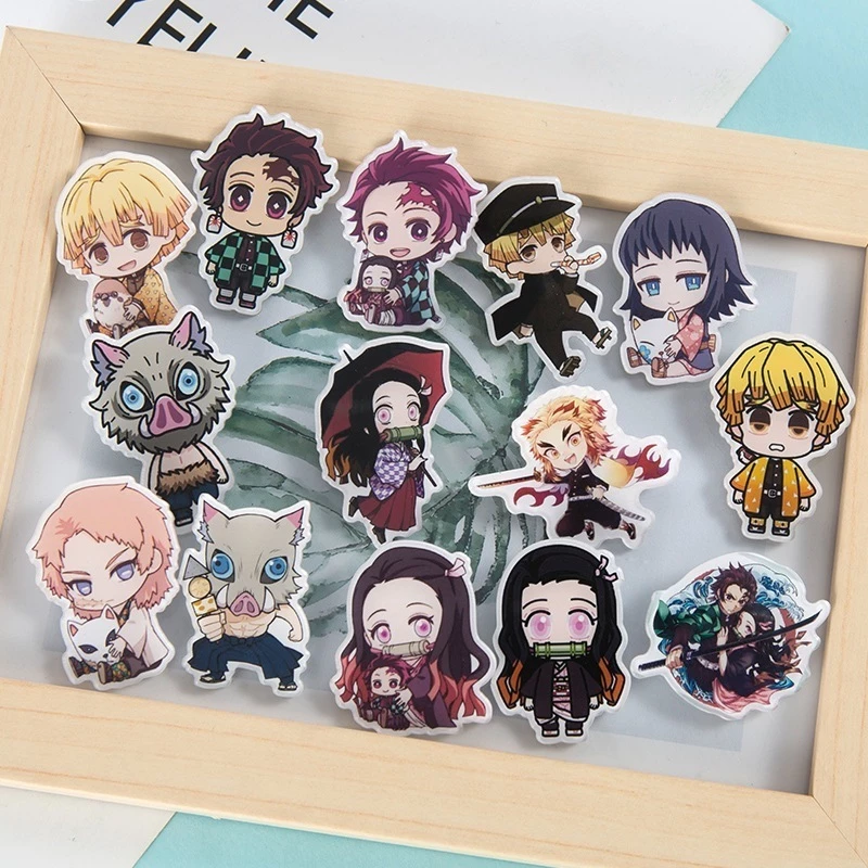 SET10 Ghim Cài Balo Quần Áo, Huy Hiệu Pin Cài Cặp Nhân Vật Anime Cute đồ 1k free ship