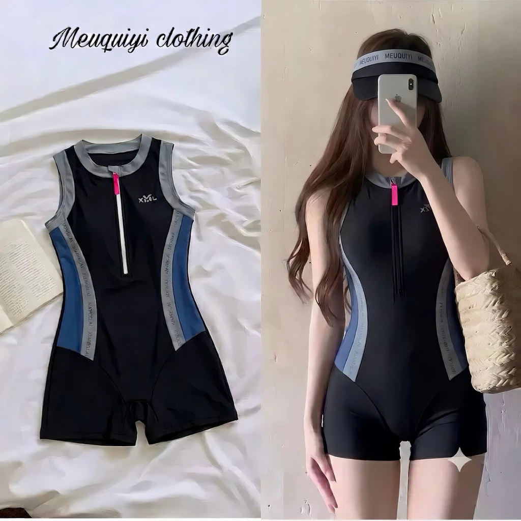 𝓜𝓮𝓲𝓺𝓾𝓲𝔂𝓲🥝 Bộ đồ liền thân thể thao nữ ôm sát đường viền tôn dáng, phù hợp nhiều môn thể thao