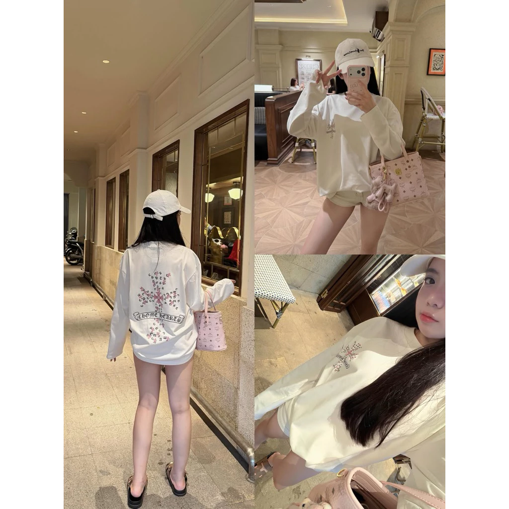 Áo Thun Tay Dài Hàng Cao Cấp Full Tag Mac Cotton 270gsm Unisex Form Boxy - Warstudios