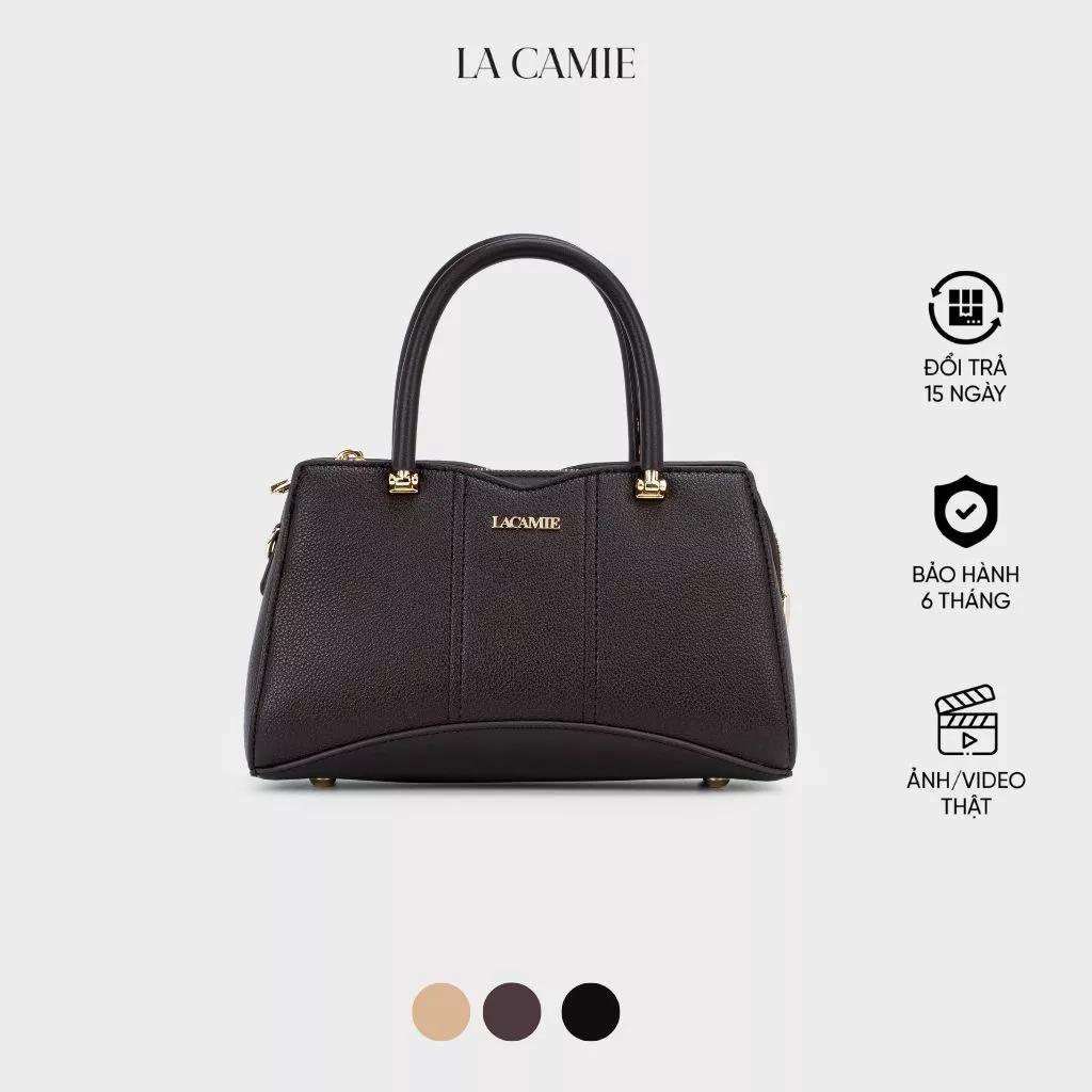 Túi xách thiết kể cao cấp sang trọng chất liệu da Microfiber vân hạt cao cấp thương hiệu La Camie TX6LA0401