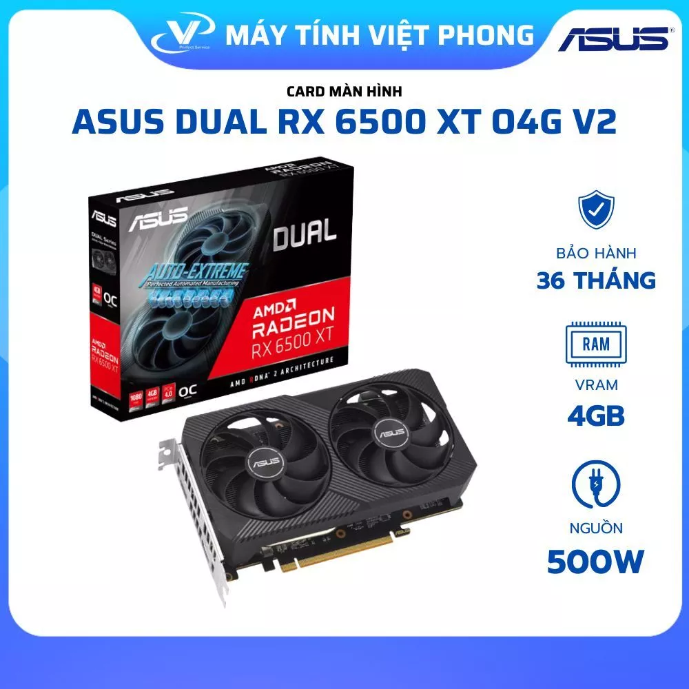 Ảnh sản phẩm: Radeon RX 6500 XT 4GB