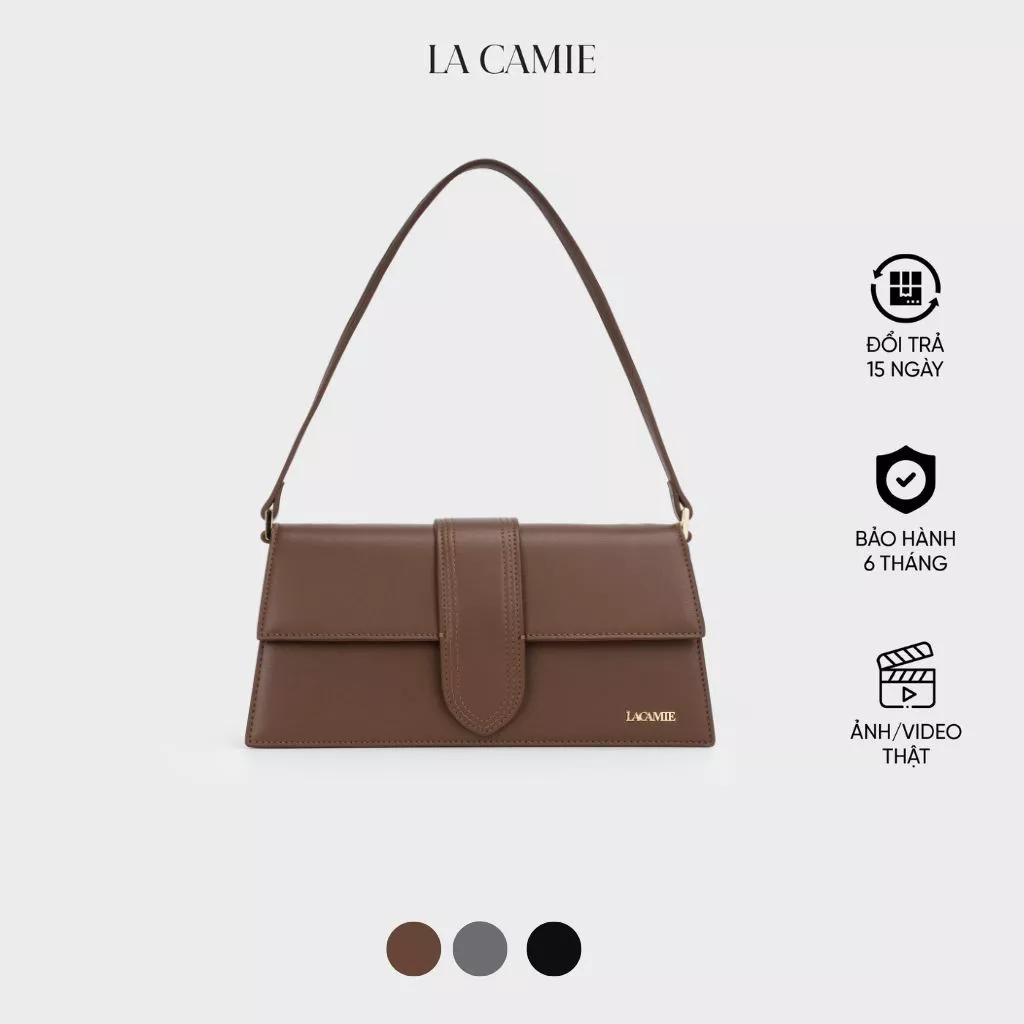 Túi xách được làm từ chất liệu DA MICROFIBER với thiết kế cao cấp sang trọng thương hiệu La Camie TX6LA0304