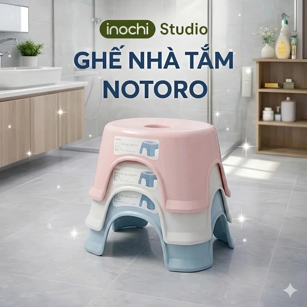 Ghế nhà tắm Inochi (tiêu chuẩn Nhật Bản) Sản phẩm thích hợp cho mọi lứa tuổi