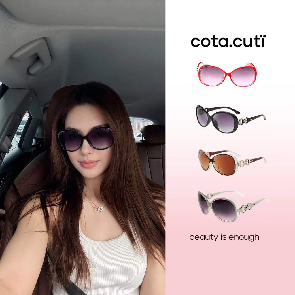 [LEA][cota.cuti x Veebong] Kính Râm/Kính Mắt Thời Trang cota.cuti  - Gọng Kính Thiết Kế Tối Giản, Màu Sắc Đa Dạng