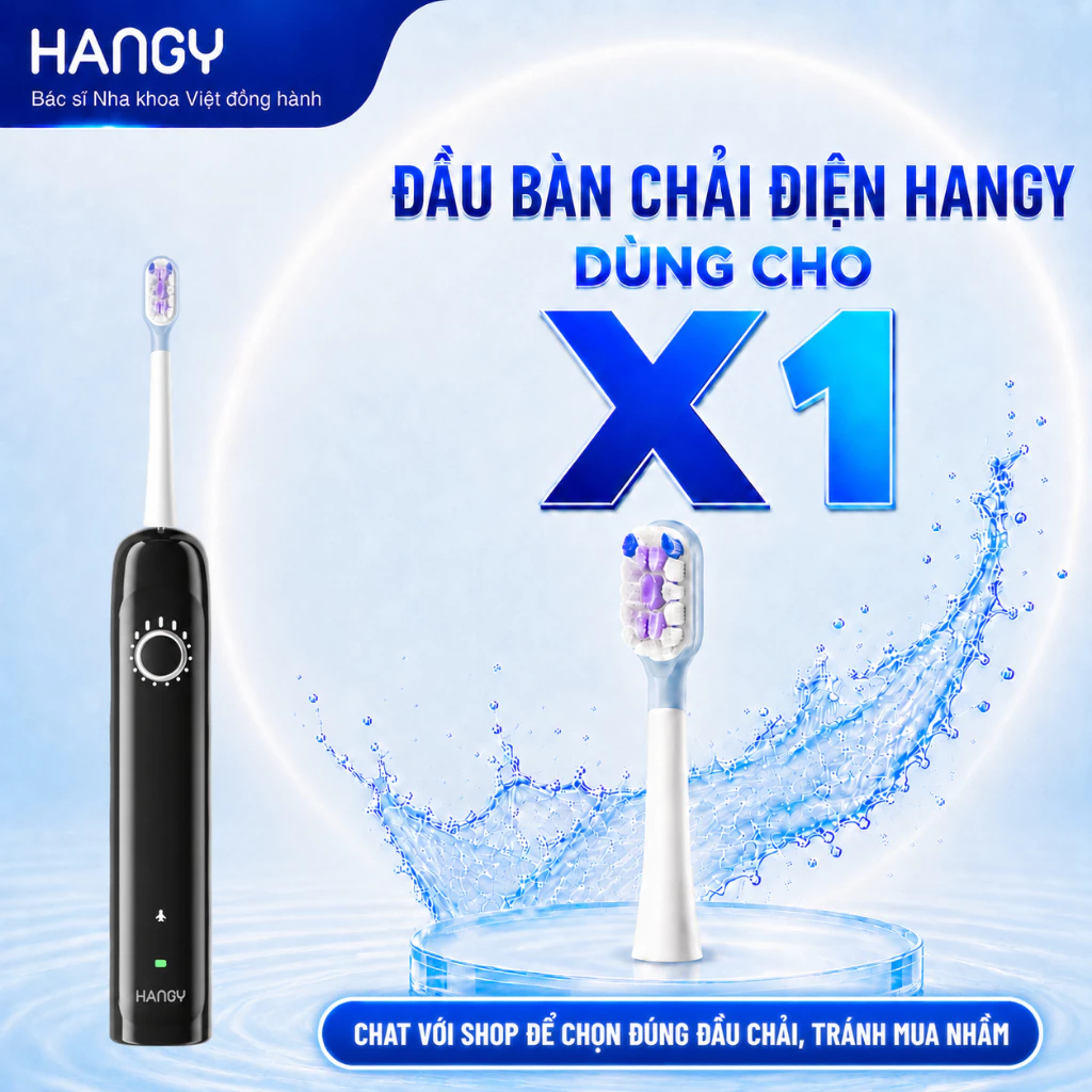 Đầu bàn chải dành cho Bàn chải điện HANGY X1