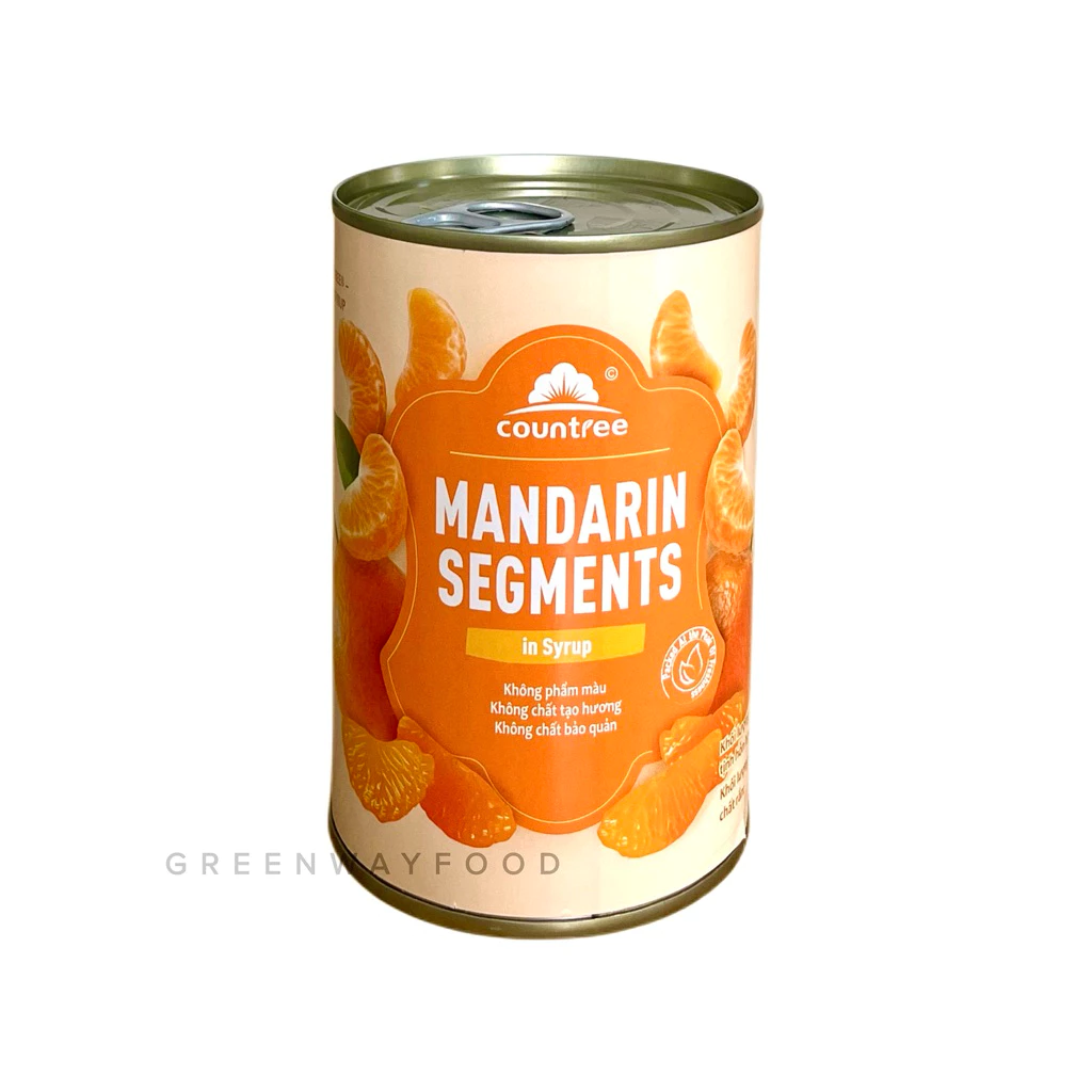 Quýt cắt múi Countree lon 425g