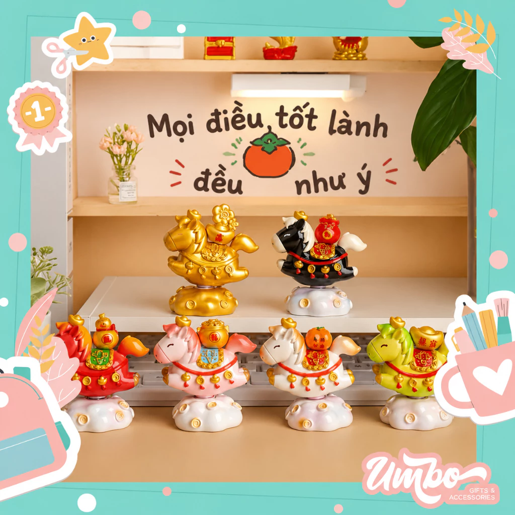 BLINDBOX NGỰA XOAY NHIỀU MẪU MÃ ĐÁO THÀNH CÔNG
