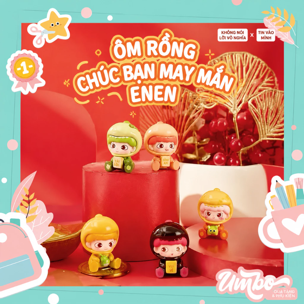ENT TOY | MÔ HÌNH RỒNG ENEN MINI TRƯNG BÀY QUÀ TẶNG