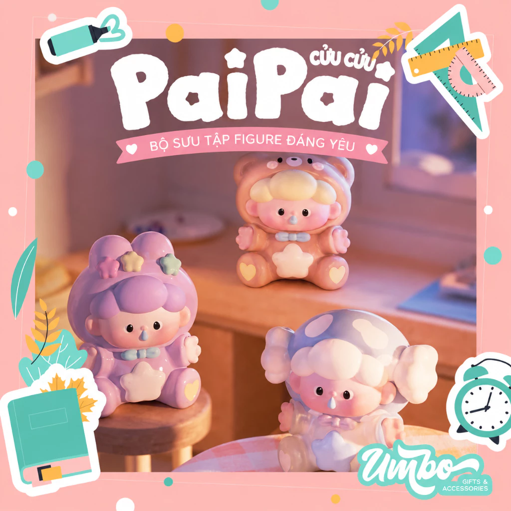 BLINDBAG PAIPAI BÉ CHẢY NƯỚC MŨI CUTE CHÍNH HÃNG