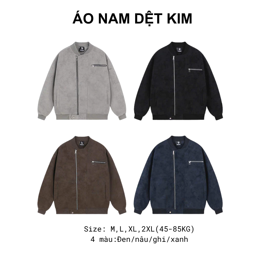 Áo Khoác Da PU Nam Cao Cấp Form Rộng – Chống Gió, Phong Cách Hàn Quốc AK108