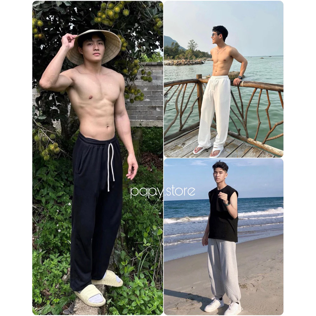 Quần Simple Pant ống rộng cao cấp [Unisex] [Bestseller]