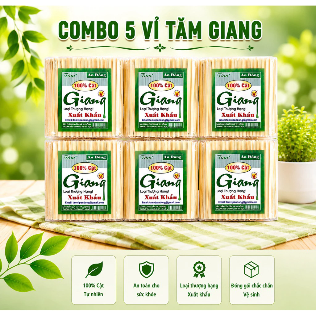 (SỈ 5 Vỉ = 150 GÓI) TĂM GIANG THƯỢNG HẠNG XUẤT KHẨU LOẠI 1