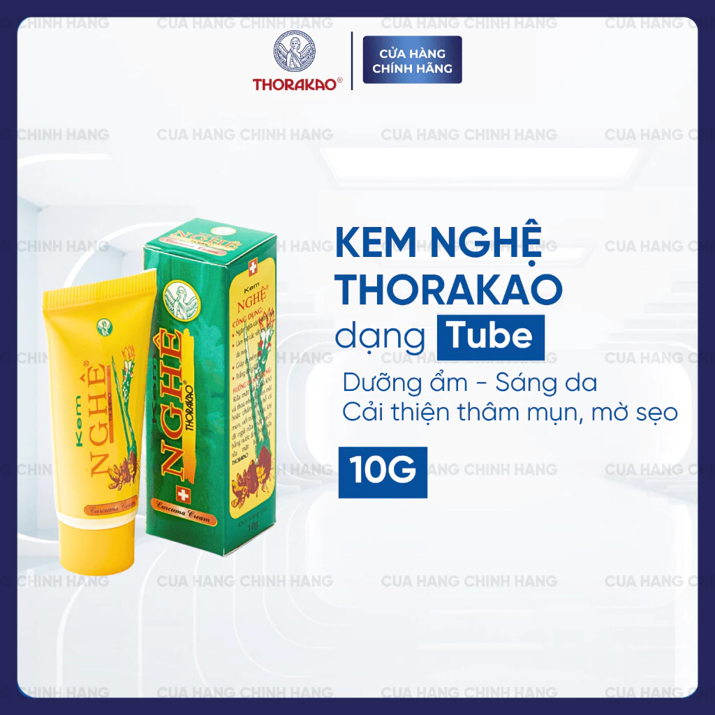 Kem Nghệ Tube Thorakao Ngừa Mụn 10G