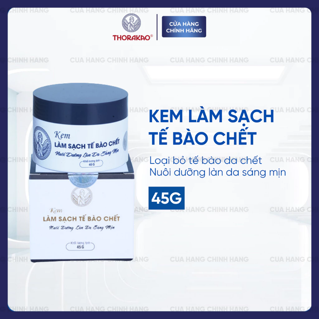 Kem Thorakao Làm Sạch Tế Bào Chết 45G