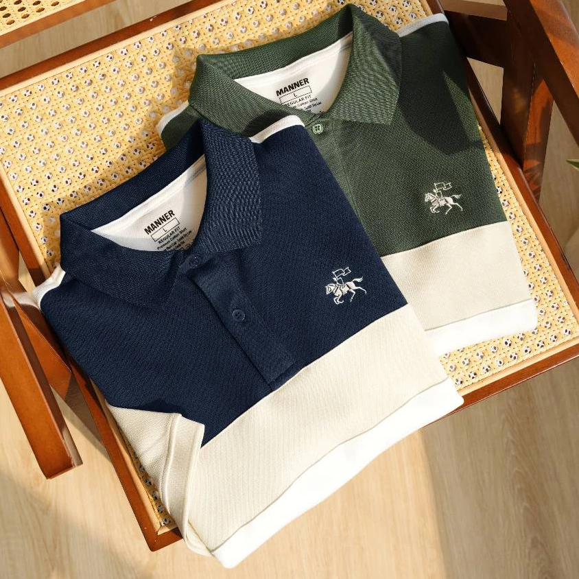 Áo Thun Polo Nam ODIN Cotton Cao Cấp Form RegularFit Co Giãn Thoáng Mát Thêu Ngựa Tinh Tế - MANNER
